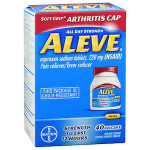 ALEVE GEL CAPS W/ARTHRITIS CAP 40/BT